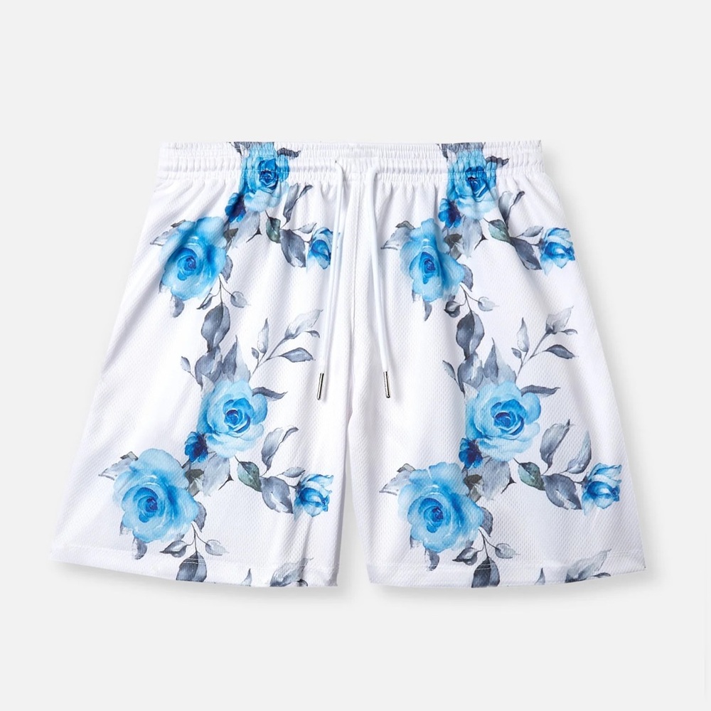 The Drip Shop boys Rose Garden Mesh Shorts